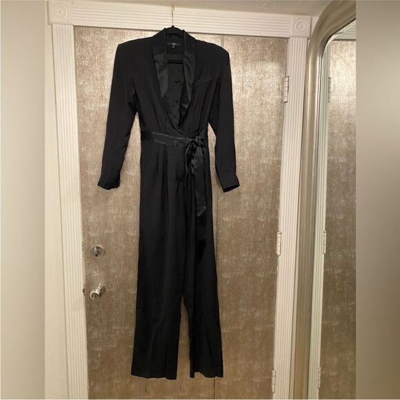 Oud Paris Elegant Black Jumpsuit, XS - Picture 1 of 9